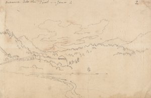 Entrada al Tirol, 4 de junio de John Robert Cozens
